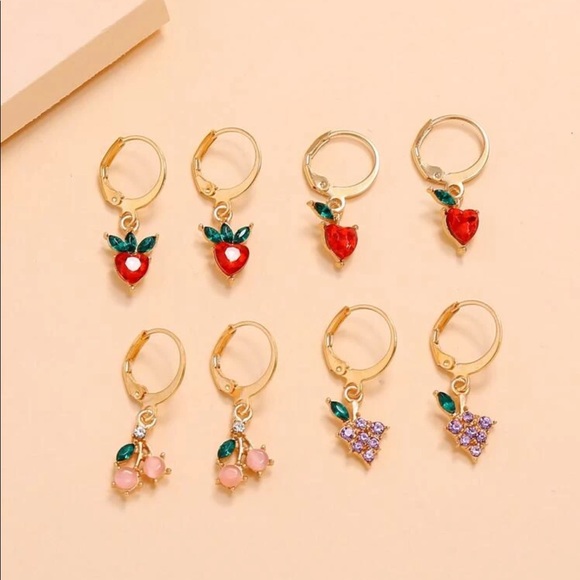 New fruit earrings - Picture 2 of 3
